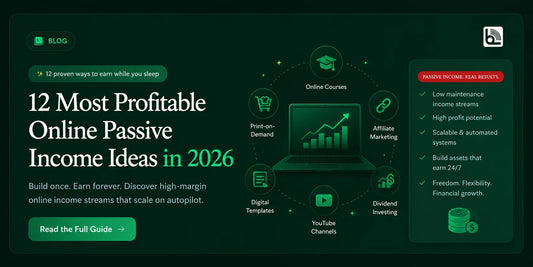 12 Most Profitable Online Passive Income Ideas in 2026