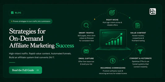 Strategies for On-Demand Affiliate Marketing Success