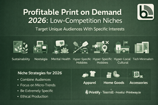Low Competition Print on Demand Niches 2026