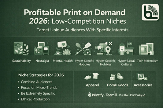Low Competition Print on Demand Niches 2026