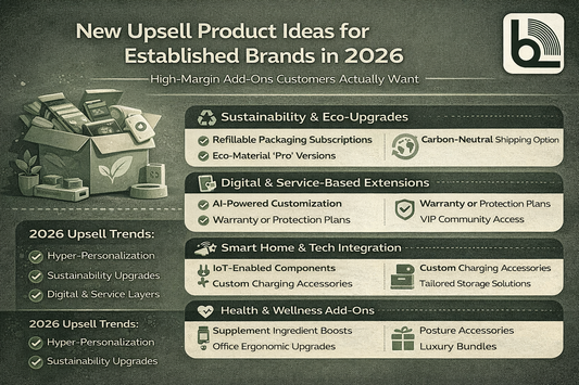 new upsell product ideas for established brands 2026