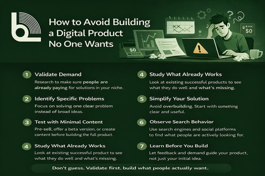 How Do I Avoid Building a Digital Product No One Wants?