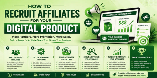How to Recruit Affiliates for Your Digital Product