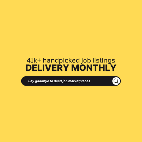 List 41k+ Freelance Remote Jobs | Delivered Monthly