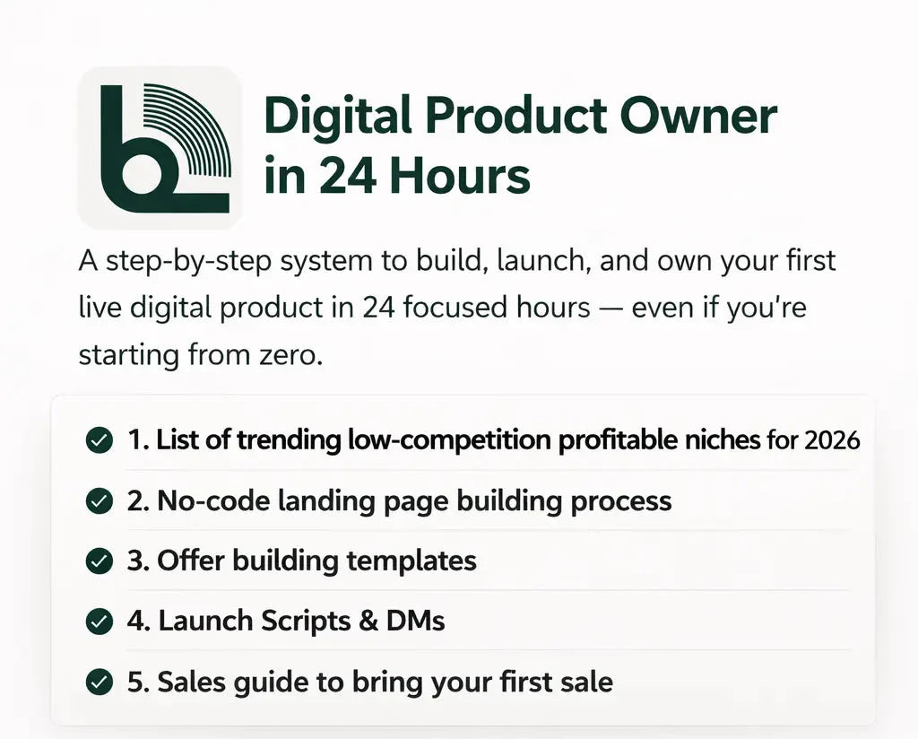 🎁 How To Create Digital Product (100% off)